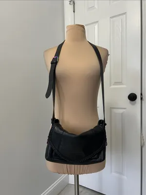 Aimee Kestenberg Mini All For Love Black Leather Crossbody Bag thumbnail 6