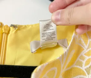 Loft Yellow Crochet Lace Sheath Sleeveless Summer Dress Size 2 NWOT thumbnail 6