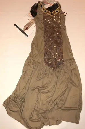 Target Queen Of The Nile Halloween Costume Dress Womens L 12 14 thumbnail 1