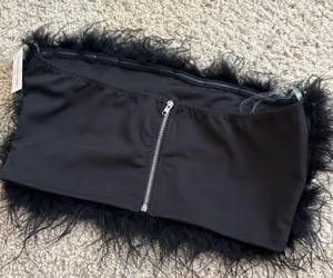 Better Be Black feather top thumbnail 2