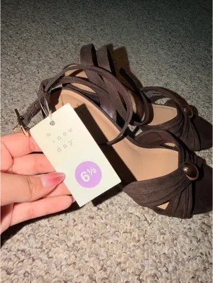 A New Day Brown heels thumbnail 5