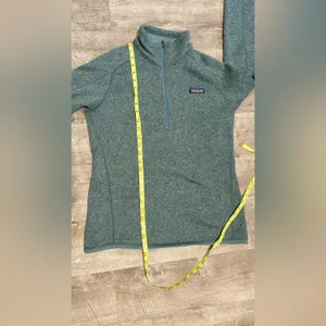 Patagonia Women's Better Sweater 1/4 Zip: Ellwood Green thumbnail 11
