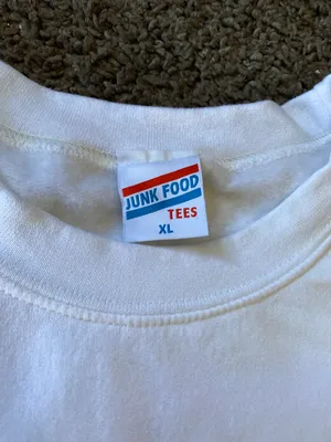 Junkfood Grateful Dead Roses White Sweatshirt XL thumbnail 9
