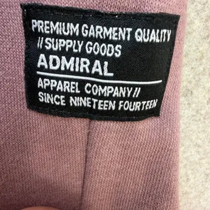 Admiral Womens Large‎ Longline Hoodie Sweatshirt Dress Mauve Purple Athleisure thumbnail 4