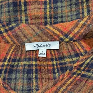 Madewell Highroad Popover Shirt in Brentford Plaid thumbnail 6