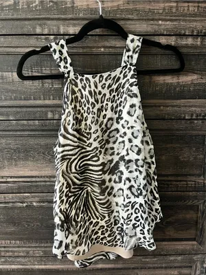Altar’d State animal print tank size small thumbnail 4