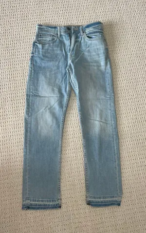 ZARA Straight-Leg Jeans thumbnail 1