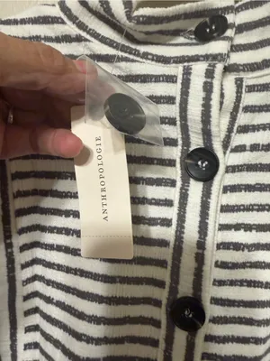 By Anthropologie One Upon a dream Striped Long-Sleeve Crewneck Shirt thumbnail 7