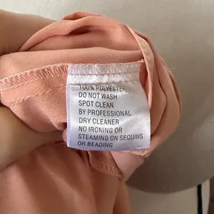 Mac Duggal Warm Pink Satin Blouson Sleeve Ruffle Midi Wrap Cocktail Party Dress thumbnail 8