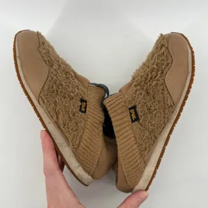 Teva ReEMBER Moc Fleece Slipper Moccasin‎ Sand Dune Tan Women 7 1120163 thumbnail 6