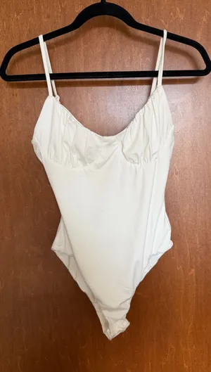Princess Polly Bodysuit White thumbnail 1