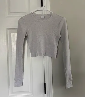 Aritzia TNA Long Sleeve Waffle thumbnail 1