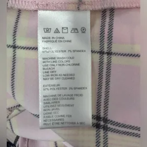Urban Outfitters Cher Maxi Slip Dress M • Pink Plaid • Lace Straps • Y2K Grunge thumbnail 14