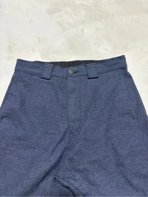 AG Navy Wide-Leg Dress Pants 26 thumbnail 3