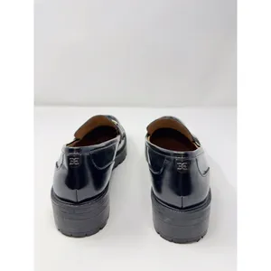 Sam Edelman Womens Shoes Black Leather Christy Loafer Buckle Slip On US 11 M thumbnail 8