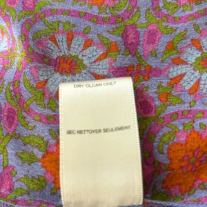 Womens Rebecca Taylor Pink Multicolor Floral Sleeveless Silk dress thumbnail 7