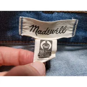 Madewell Jeans Women 28 High Rise Skinny 10" Med Wash Pants Classic EUC thumbnail 5