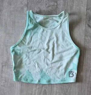 Buffbunny-collection Women's Blue and White Crop-top thumbnail 1