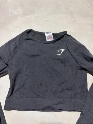 Gymshark Women’s Long-Sleeve Crop Seamless Top small thumbnail 5