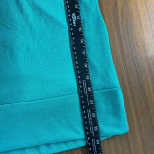 Bella D Faux Wrap Top Large Green Sleeveless Knit Sweater Y2K Siren 90s Romcom thumbnail 6