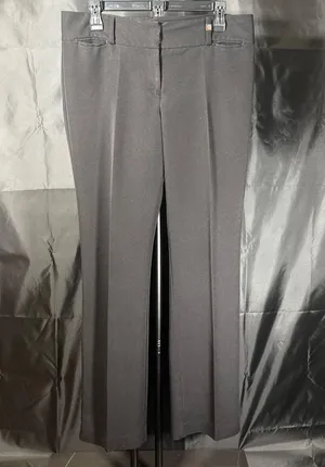 Anne Klein Black Flare Pants Sz M/ 10 thumbnail 1