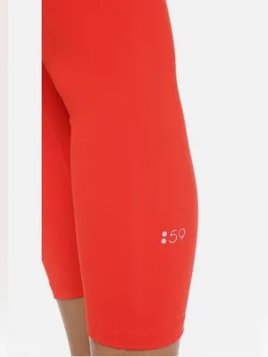Splits59 Red Nova Performance Low Rise Capri Leggings Size Extra Small‎ thumbnail 5