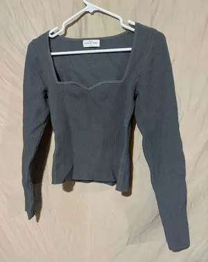 Babaton sculpt knit long sleeve thumbnail 1