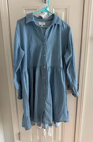 Mud Pie Dress Blue thumbnail 1