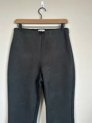 Tuckernuck Deep Olive Faux Suede Ashford Pants thumbnail 5