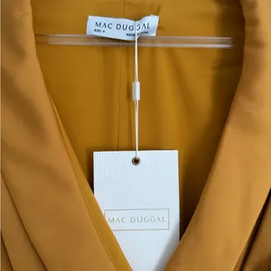 Mac Duggal 70135 Bishop Sleeve Wrap Dress‎ - Size 4 - Marigold - NWT thumbnail 10