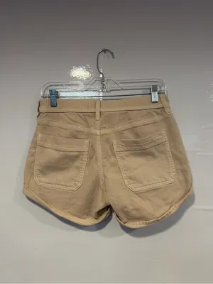 American Eagle Easie Shortie Casual Cotton Blend Shorts in Beige‎ thumbnail 5