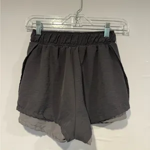 AS Revival Altar’d State dual grey flowy‎ athletic shorts thumbnail 4
