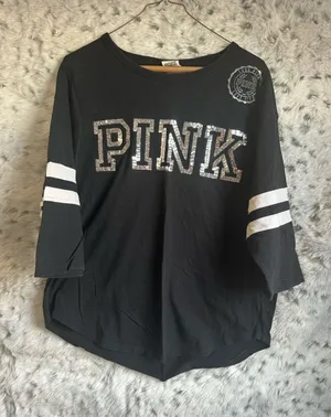 PINK - Victoria's Secret 319. bling medium oversized to large. 2016 thumbnail 1