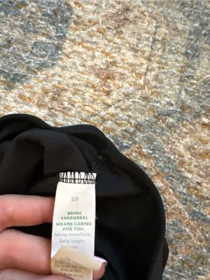 aerie High Waist Bikini Bottoms - Black thumbnail 5