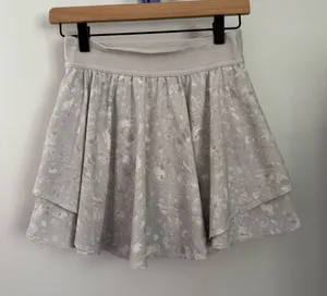 Lululemon 4 Court Rival High Rise Skort‎ Terrazzo Marble Grey Pickleball Tennis thumbnail 1