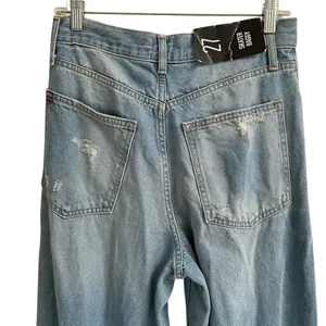 UO BDG‎ Skater Baggy Jeans Women’s 27 high waisted distressed medium wash NEW thumbnail 5