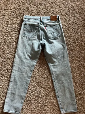 Levi's Light Blue Straight Leg Women's Jeans thumbnail 8