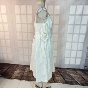 Lulu’s I've Got Love White Off-the-Shoulder Midi Dress size medium thumbnail 9