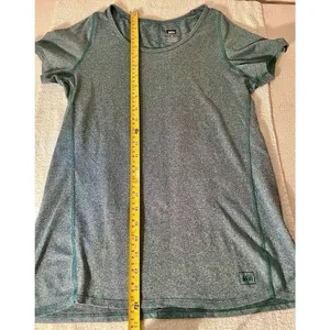 Women's REI Athletic Hiking Short Sleeve Shirt Polyester Spandex Sz Med thumbnail 6