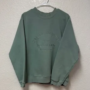 WHITE FOX Santa Monica Green Crewneck Sweatshirt Size S/M thumbnail 2