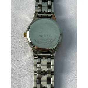 VTG Pulsar Watch Two Tone Gold Silver Water Resist Japan Mvmt Untested thumbnail 5