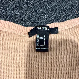 Forever 21 H&M Women's Beige Button-Down Shirt thumbnail 4