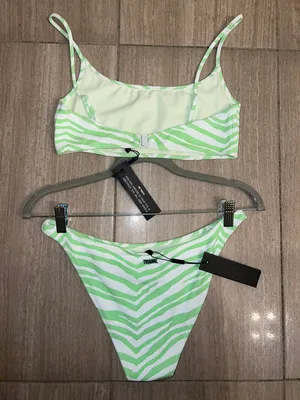 Triangl Swim - Neon Green Mica Zebra Bikini thumbnail 2