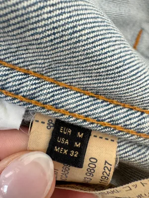Classic Light Wash Denim Jacket Massimo Dutti thumbnail 7