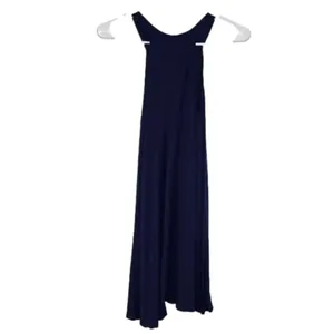 Charlotte Russe halter dress small dark blue‎ sleeveless dress spring summer thumbnail 2