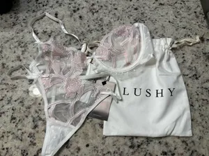 Lushy Lingerie Set White Size M thumbnail 3