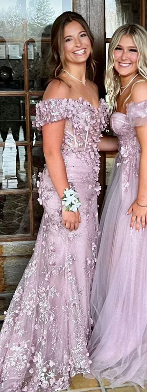 Mauve Prom Dress thumbnail 1