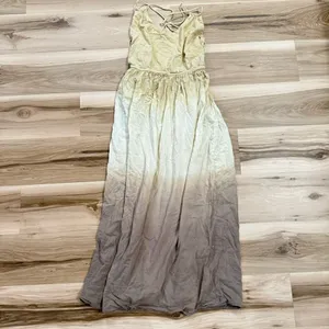 The Kooples Maxi Ombre Tan White Dress Women’s Small (1) thumbnail 4