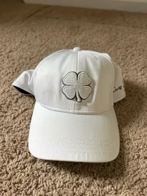 Black Clover Hat White thumbnail 2