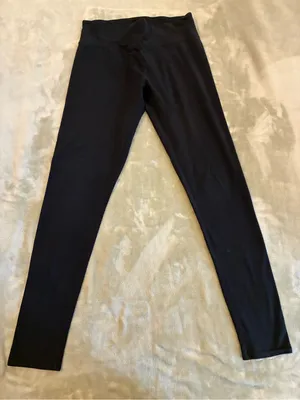 Women’s Aerie Black Leggings - Comfortable Everyday Bottoms Size Medium thumbnail 4